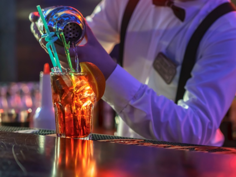 bagged ice for bars